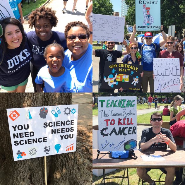 raleigh science march